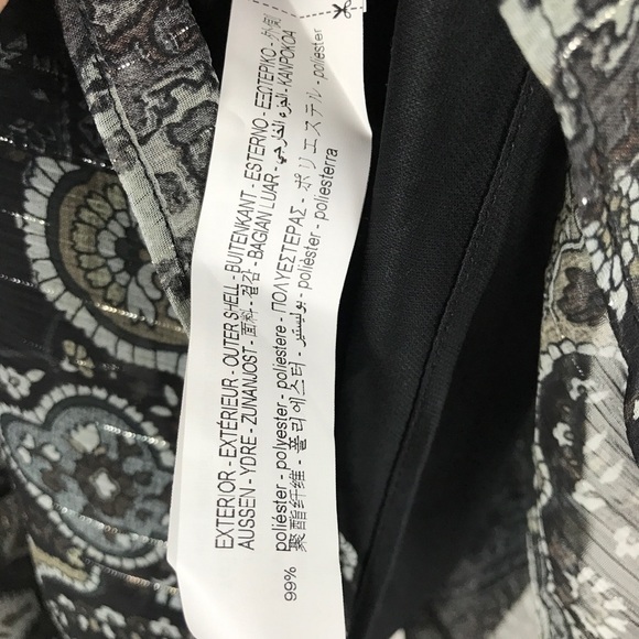 NWT Zara Paisley Bohemian Mini Dress‎ Size Small - Picture 12 of 14